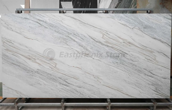 Elegant blue sintered stone big slabs